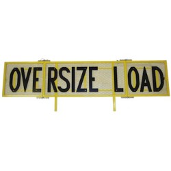 7 FT Oversize Load Sign - No Mounting Brackets