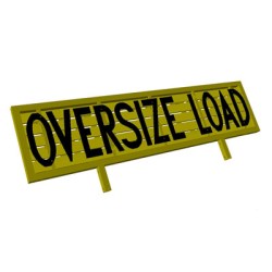 Aluminum Louver OSL Sign - No Mounts