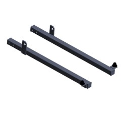 Horizontal Back Rack Mounting Adapters