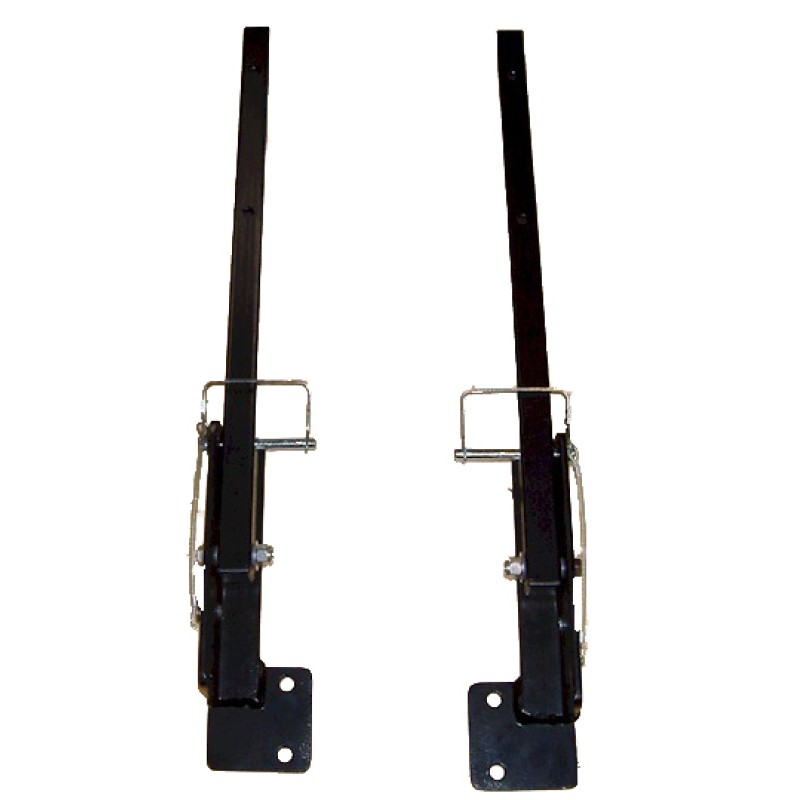 Back Rack Brackets with Mounting Tubes