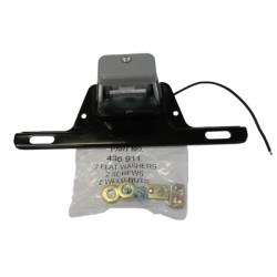 License Plate Bracket with Light